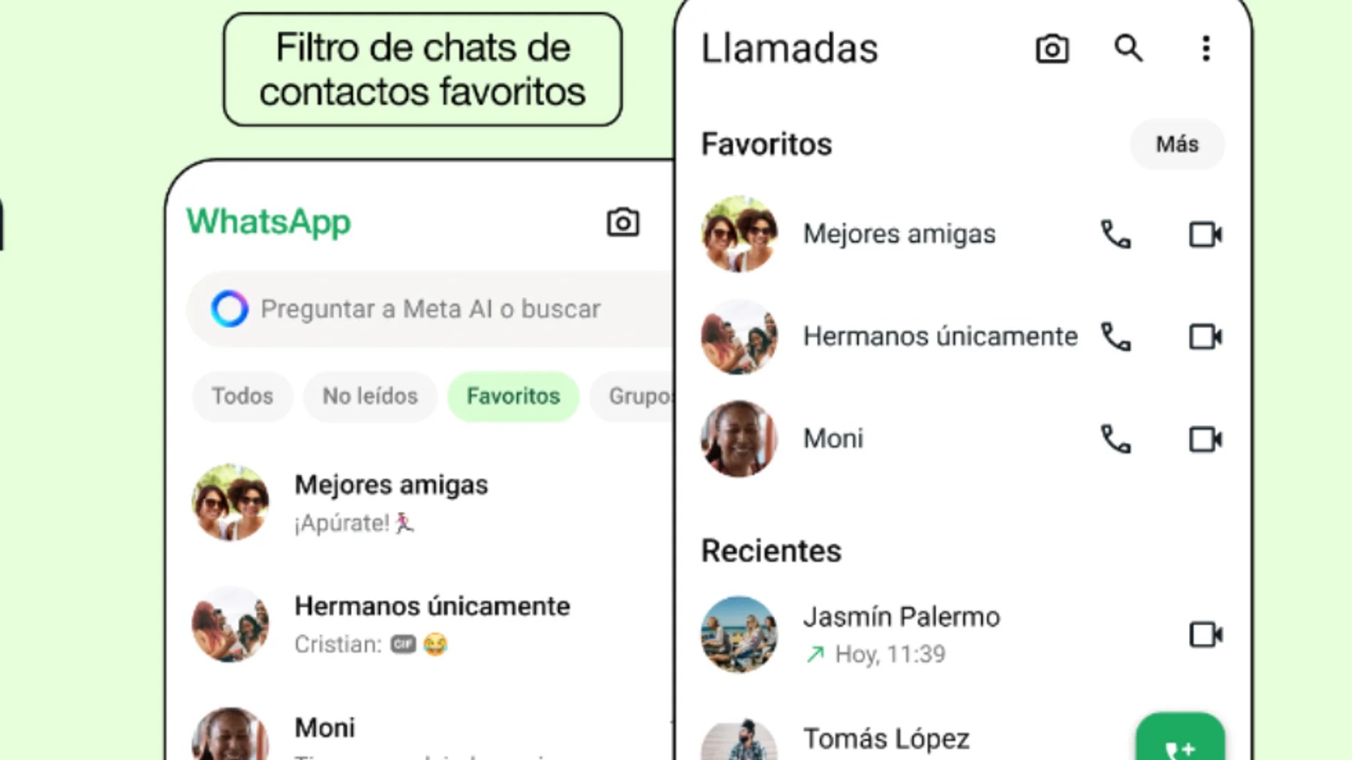 Favoritos: la nueva opción de WhatsApp