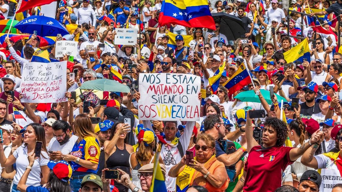 Caravana recorrerá calles de Miami para apoyar a venezolanos tras la elección presidencial