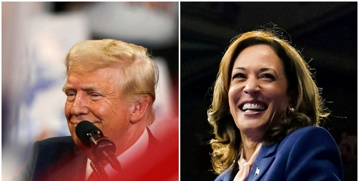 Donald Trump y Kamala Harris batallan en los siete estados que tienen la llave de la Casa Blanca