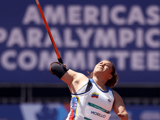 Venezolana Naibys Morillo sumó medalla de oro y consiguió récord paralímpico