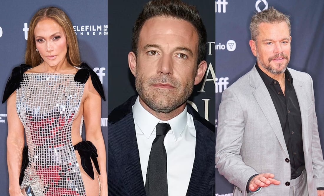 ¿Ya lo olvidó? Captan a JLo de la mano de Matt Damon, el mejor amigo de Ben Affleck