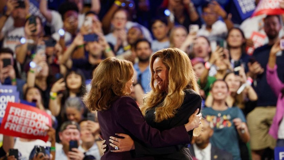 Fin de campaña: Beyoncé y Kamala Harris se alían contra Donald Trump en un mitin sobre el aborto